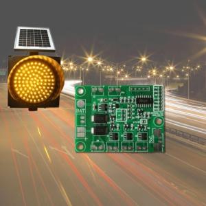 Solar Traffic Light Controller Board 2.4G Wireless Synchronous Transmission