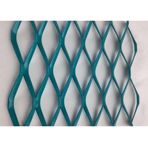 Akzonobel PVDF Expanded Metal Mesh 5.5mm 6.0mm Wall Cladding Ventilated Facades