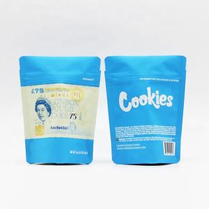 Customize Mylar Bags Smell Proof Zip Lock Soft Touch ECO Friendly Stand up