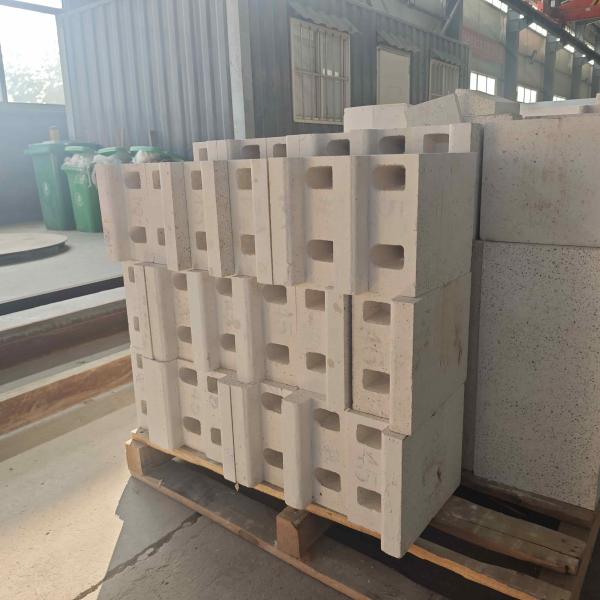 Quality White Mullite Corundum Refractory Items with Customized Design mgo c brick kiln materials wholesale