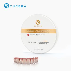 Yucera Pro Master A1/A2/A3 Color Zirconia Blocks - Excellent Color Matching for