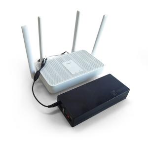 Mini Ups 24W Output Power UPS Internet With Rechargeable Lithium Batteries DC