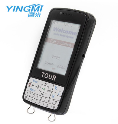 4G Memory LCD Screen Automatic Tour Guide System Wireless Audio Tour Guide