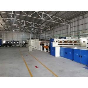 Single or double teflon belt thermal bonding oven with PLC control