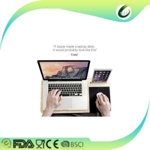 Modern bamboo laptop table adjustable folding laptop table