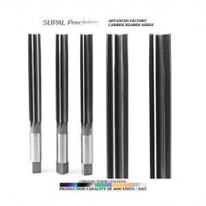 Precision Solid Carbide Reamers Shank Diameter 4 - 20mm Cutting Length 20 - 60mm