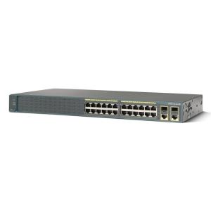 Network Switch C2960 Series 24 Ethernet Ports + 2 T/SFP LAN Lite Image WS-C2960