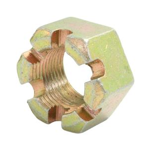8.8/10.9/12.9 Ect Grade Metric Slotted Nut DIN935 for Strength and Measurement System