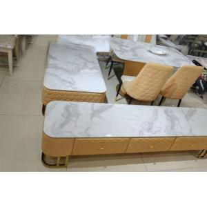 China Strong Hardness Faux Marble Coffee Table Good Wear Resistance on sale