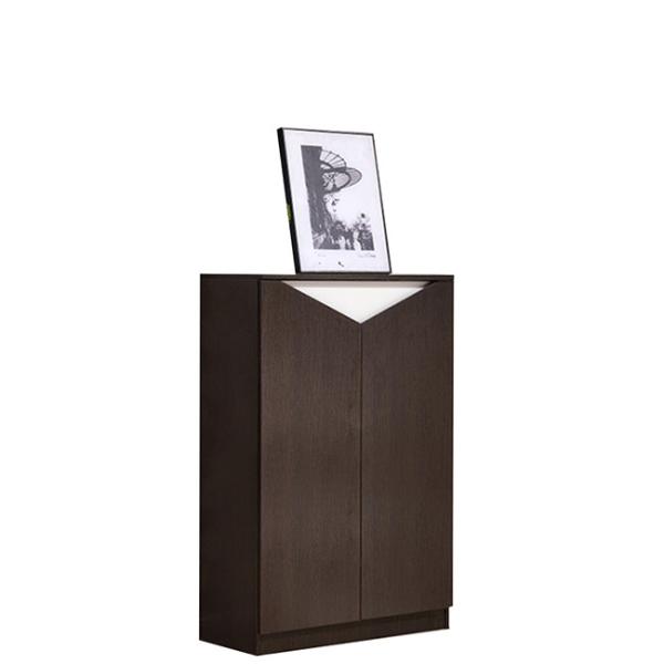 Portable Melamine Particle Board Shoe Rack For Storage , Laminated Particle