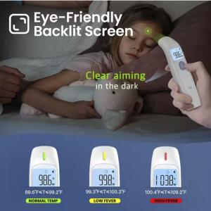 LCD Digital Display No Touch Forehead Thermometer 15s Auto Shutdown
