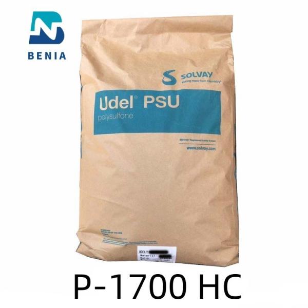 Quality Solvay PSU Polysulfone Resin Udel P-1700 HC High Clear For Food Application wholesale