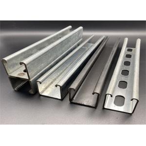 Metal Steel 41x41 41x62 Slotted Plain 3m 6m Strut Channel for Construction