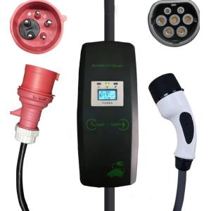 Environmental Performance Portable EV Charger Type 1 Type 2 Temperature 30℃~+50℃