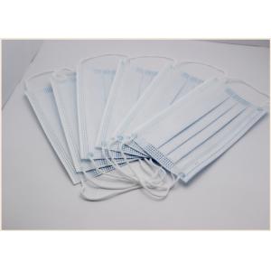 Elastic Earloop Disposable Medical Face Mask 3 Layers OEM ODM Available