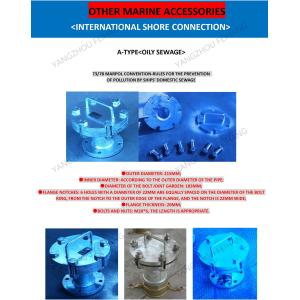 Oil Sewage Shore Connection 20-150A Application For Oil And Sewage Material :