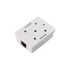 Single Port Cat6 UTP Surface Mount Box for Seamless Network Desktop Integration