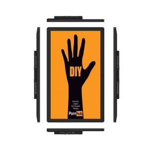 Cheap 27inch wall mounted lcd indoor led commercial advertising display screen interactive signboard for sale