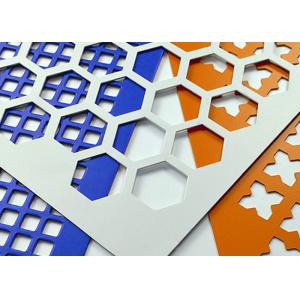Straight Holes Stainless Steel Perforated Sheet Anodized For Enhanced Durability