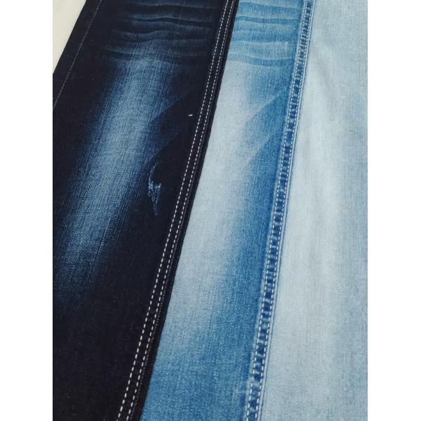 85%Cotton Siro Yarn Cross Slub 10S DARK INDIGO Denim Fabric For Jeans Or Jacket Coat