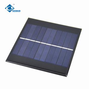 China 5V poly crystalline solar panel 10 Battery 1.3W Epoxy Resin Solar Panel ZW-114107 on sale