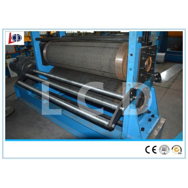 Automatic Metal Embossing Machine 18m / Min Working Speed For Steel Sheets