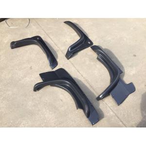 ABS Black Plastic Riveted Fender Flares NO Drill Installation For Suzuki
