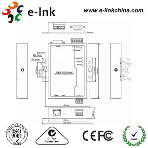 LNK-SE001 1Port RS-232/RS-485/RS-422 to Ethernet Serial Server (10/100M)