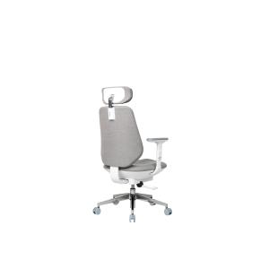 Adaptive Spring Adjustment Ergonomic PC Chair Gray Double Airbag