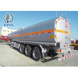 ABS Semi Trailer Trucks Volume 50m3 With Fuwa Axles JOST Support Leg , Max