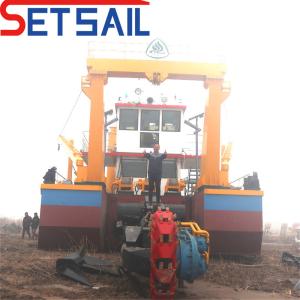 Hydraulic Sand Suction Dredger with Weichai Diesel Engine and 160m3-2000m3