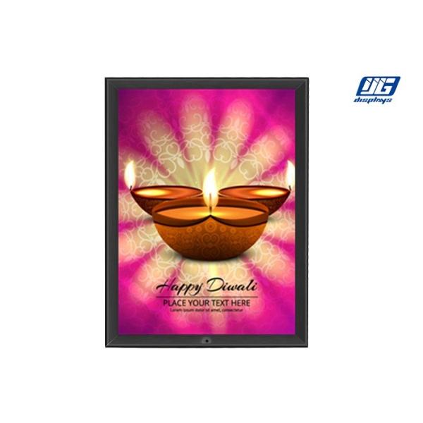 Quality Rectangle Clip Frame Light Box , Waterproof Led Backlit Poster Frame IP54 wholesale