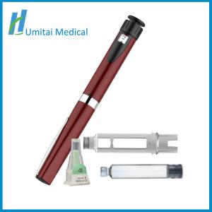 China Refillable Diabetes Insulin Pen Injector With Travel Case For Diabetes Patients on sale