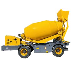 SINOTRUK Self Loading Concrete Mixer Full Hydraulic Mobile Portable Concrete