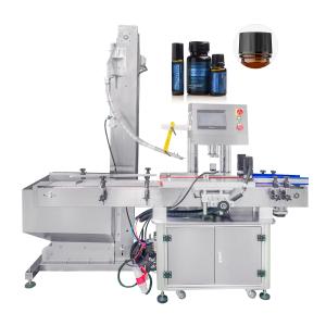 Increase Productivity With Automated Cap Sealing Machine By Four Wheel Capping