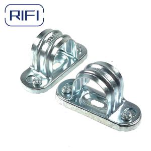Galvanised GI Conduit Fittings Conduit Fixing Saddle Space Bar Saddle Size 20mm