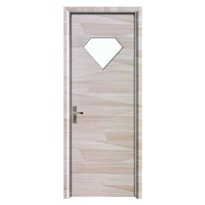 WPC Hollow Door Glass Door Durable and Soundproof Solution for Residential and