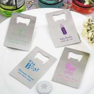 Personalized Stainless Steel Credit Card for Bottle Openers