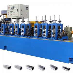 China Automatic Steel ERW Pipe Mill Line Machine Square Tube Roll Forming on sale