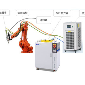 Robotic Arm 3D Processing 4000 watt Automatic Laser Welder