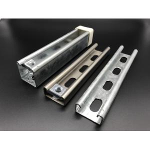 Cheap Electrical Zinc 1 58x1 58 3m 6m Customized Unistrut Channel for sale