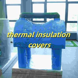 Custom Thermal Insulation Jacket 1000°C Resistance 25-100mm Thick