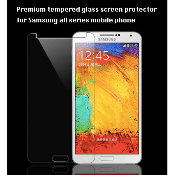 Quality Samsung tempered glass screen protector 0.33mm ultra thin 9H hardness high transparency wholesale