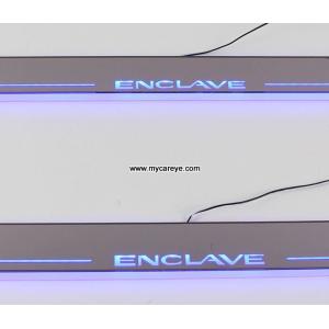 Buick Enclave car accessory upgrade LED lights auto door sill scuff plate