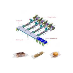 Hot Selling Flow Wrap Machine Bread Packing Machine 200bags/min