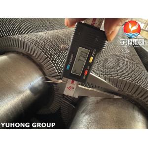 ASTM A335 P11 High Frequency Welding Spiral Fin Tube Serrated Fin Tube