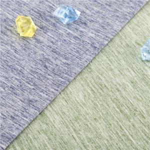 High-End Texture Breathable And Widely Applicable Solid Knit Fabric For T-Shirt