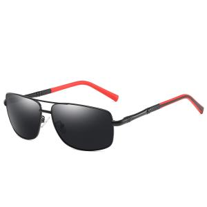 Driving Metal Frame Polarized Sunglasses 152MM UV400 Protection