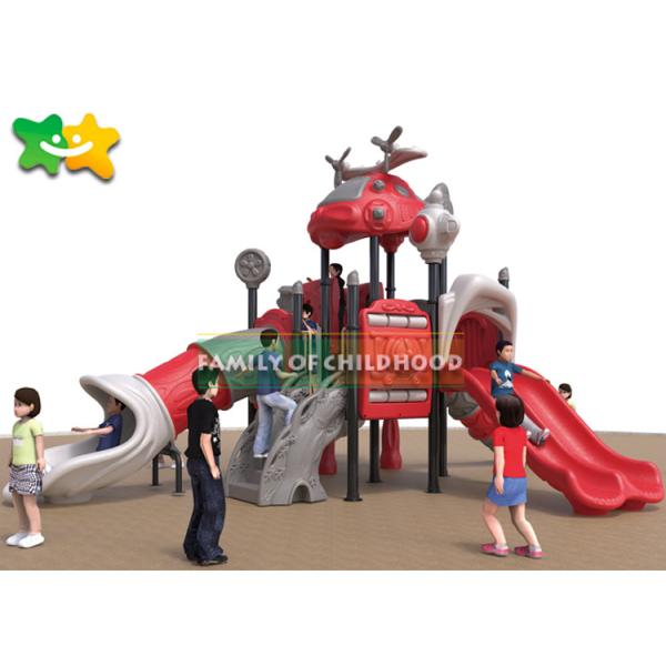 Quality Funny Plastic Spiral Slide , Plastic Play Slides For Toddlers CAD Instruction Installation wholesale