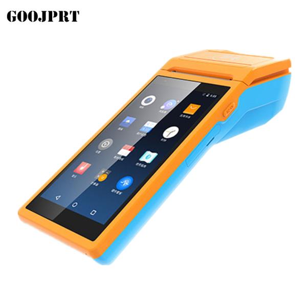 Quality POS Terminal PDA With Wireless Bluetooth& Wifi Android System with Thermal Printer Built-in and Barcode Scanner wholesale